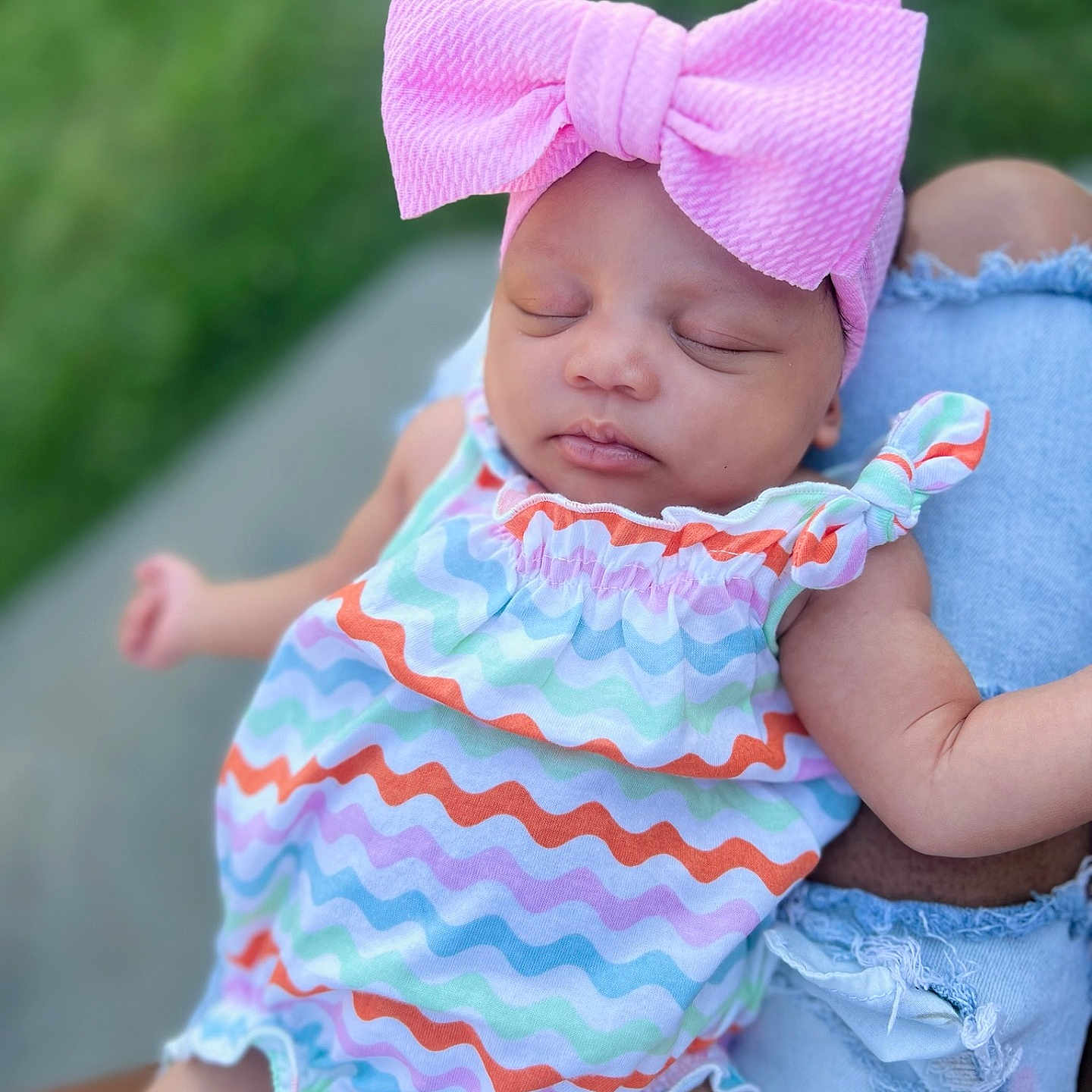 Mi'Leigha joined the competition — help win amazing prizes! accessories, baby, bonnet, bowtie, cap, clothing, diaper, dress, face, formalwear, hat, head, newborn, pants, person, photography, portrait, sleeping, t_shirt, tie