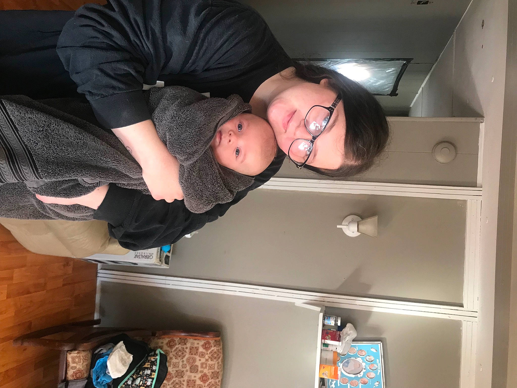 Blaze joined the competition — help win amazing prizes! bag, cabinetry, child, comfort, couch, eyewear, fun, glasses, home_appliance, house, human_leg, leg, luggage_and_bags, nap, person, room, shelf, shelving, shoulder, sitting