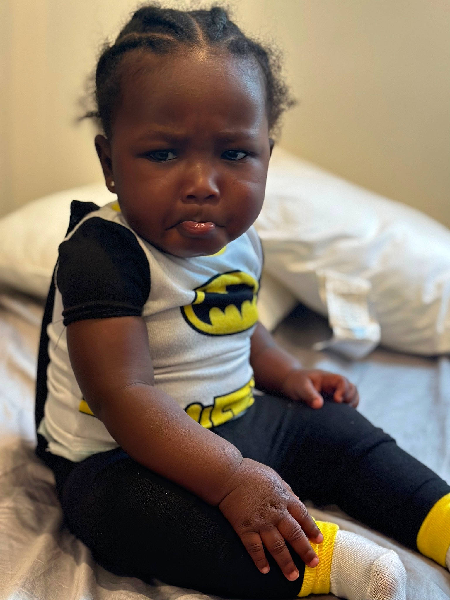 Dakari is registered to the contest to win money with this photo: baby_toddler_clothing, cheek, child, chin, elbow, finger, flash_photography, flooring, fun, hair, happy, head, human_leg, person, sitting, skin, sleeve, t_shirt, thigh, toddler