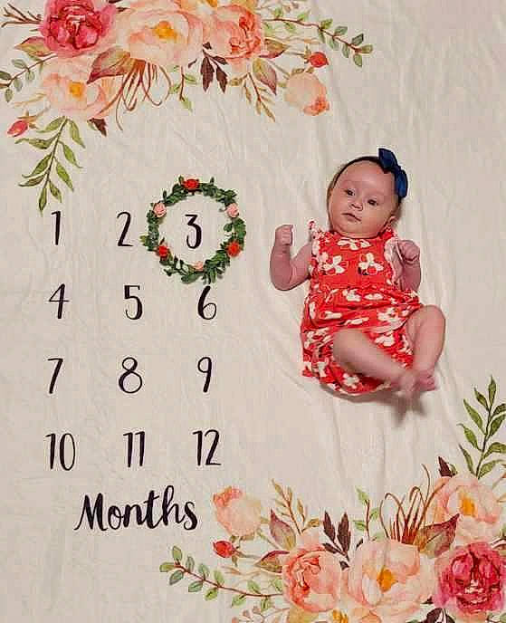 Haizley is registered to the contest to win money with this photo: baby, baby_toddler_clothing, cut_flowers, design, event, floral_design, flower, flower_arranging, font, happy, orange, pattern, peach, person, petal, pink, plant, sleeve, textile, toddler