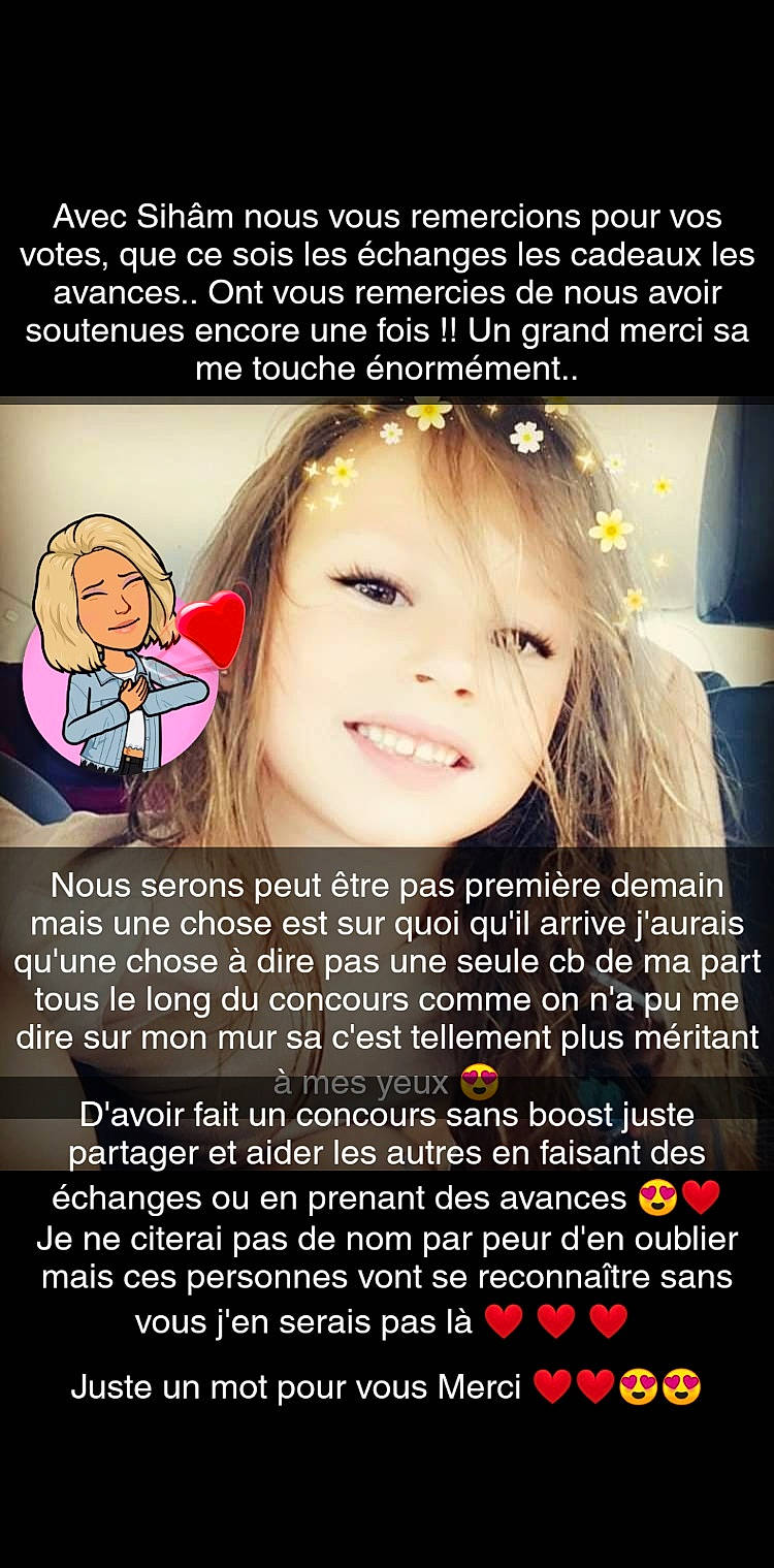 Siham participe au concours pour gagner de l'argent avec cette photo : adaptation, advertising, flyer, font, joy, media, person, photo_caption, photography, poster, smile, text