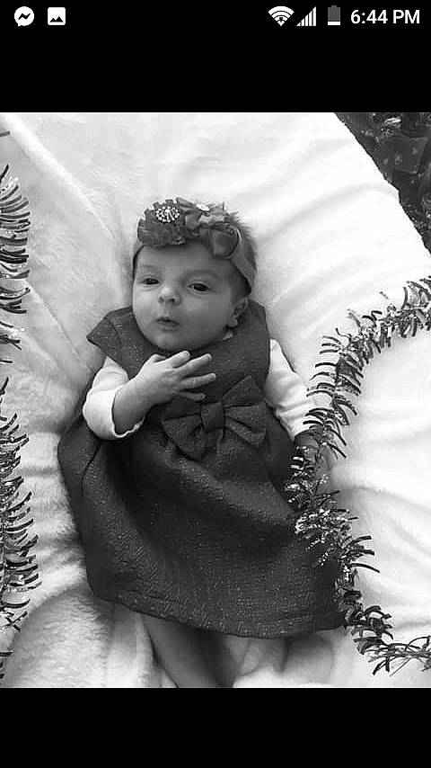 Harper joined the competition — help win amazing prizes! baby, baby_toddler_clothing, bonnet, child, costume_accessory, day_dress, embellishment, hair_accessory, headband, headgear, headpiece, headwear, monochrome, person, photograph, portrait_photography, toddler, vintage_clothing