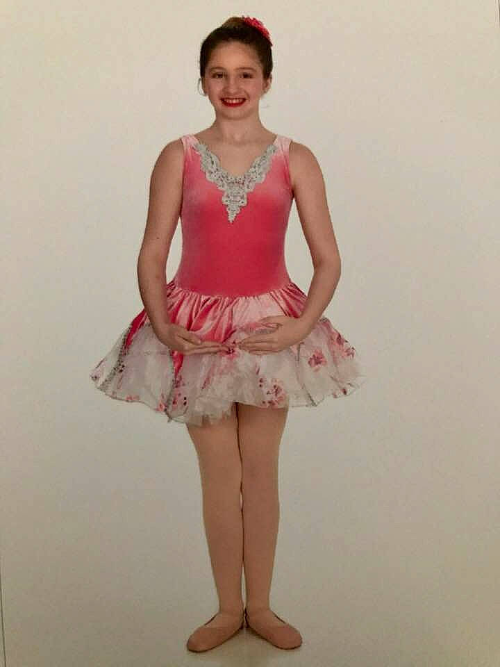 Madison joined the competition — help win amazing prizes! ballet, ballet_dancer, ballet_tutu, clothing, cocktail_dress, costume, dance, dancer, dress, footwear, joy, performance, performing_arts, person, pink, shoe